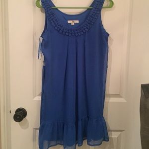 Blue sleeveless dress by Ya