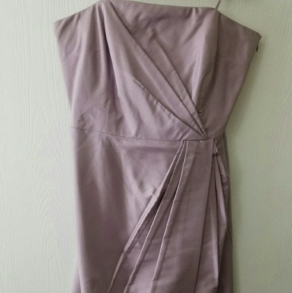 Mauve cocktail dress