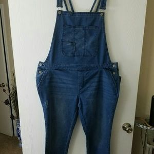 Denim overalls Sz XXL