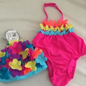 3m bathing suit and 6/12 month swim cap