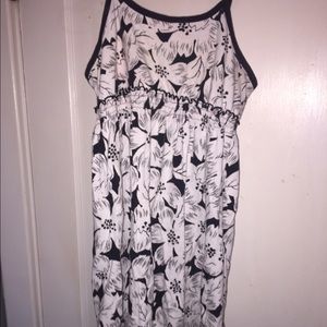 Black and white dress