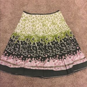Gathered skirt
