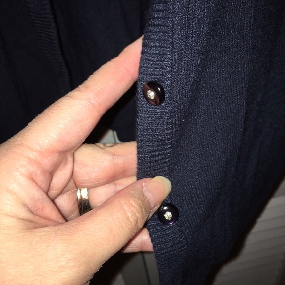 Navy Cardigan - Picture 2 of 3