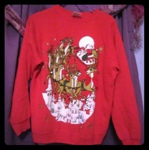 Ugly Vintage Christmas Sweater