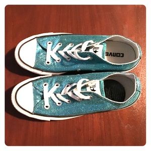 Blue converse