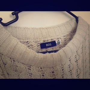 Urban Outfitters Cream LARGE sweater!