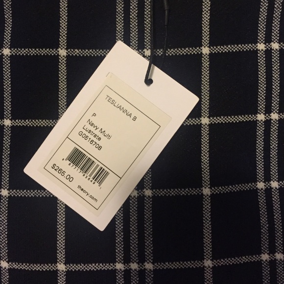 Theory | Skirts | Nwt Theory Plaid Skirt | Poshmark