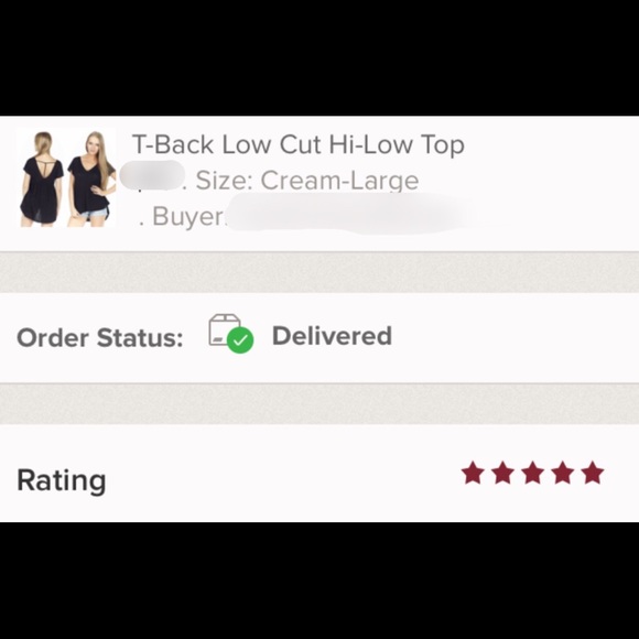 T-Back Low Cut Hi-Low Top - Picture 3 of 3