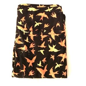 BNWT LulaRoe OS Halloween bird leggings