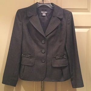 Textured 3 buttoned Jacket