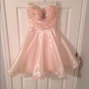 Pink homecoming dress