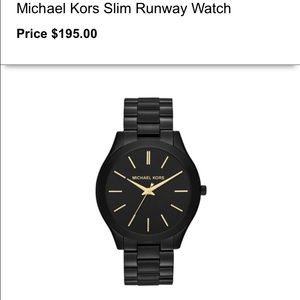Michael Kors Slim Runway Watch