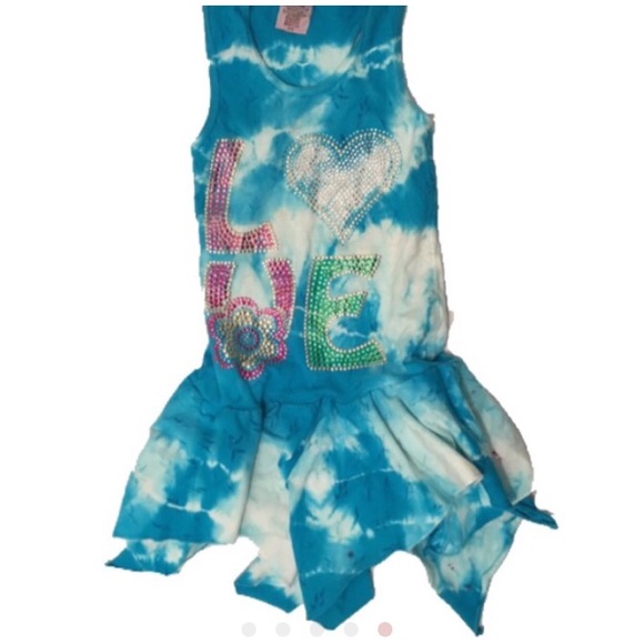 Tye die skater dress-LOVE in bling🔺