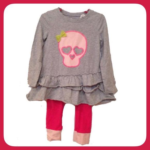 Girly Skull Tunic & leggings📌