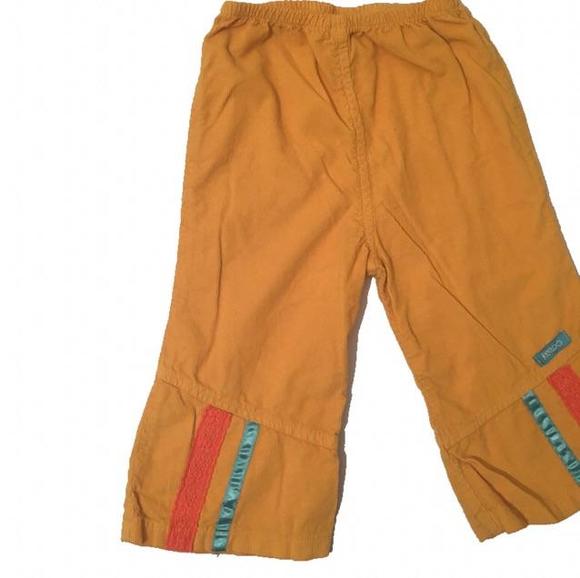 Light cotton pant with embellished patches🔺 - Picture 3 of 4