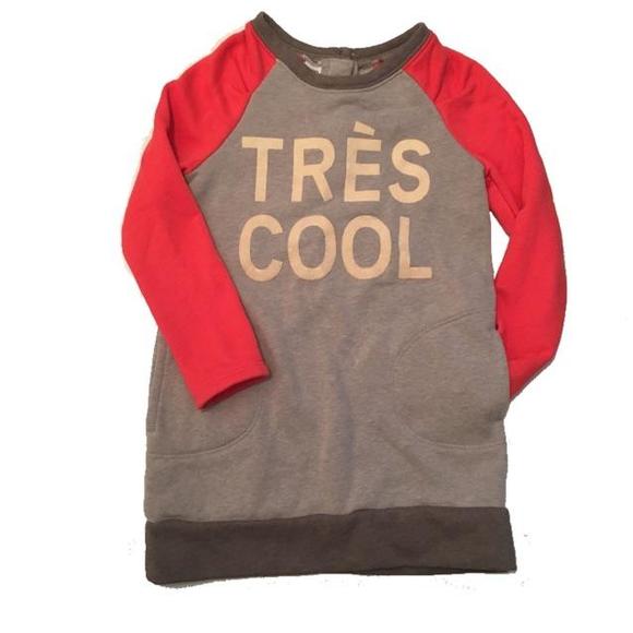 Pullover sweatshirt tunic- TRES COOL🔺
