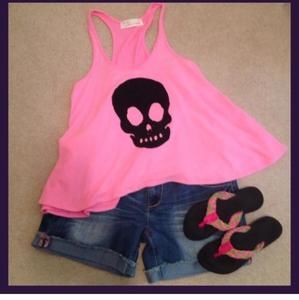 "Vintage Havana" *Brand • Skull Tank top