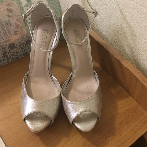 Glint Sandal with Crystals on Heel