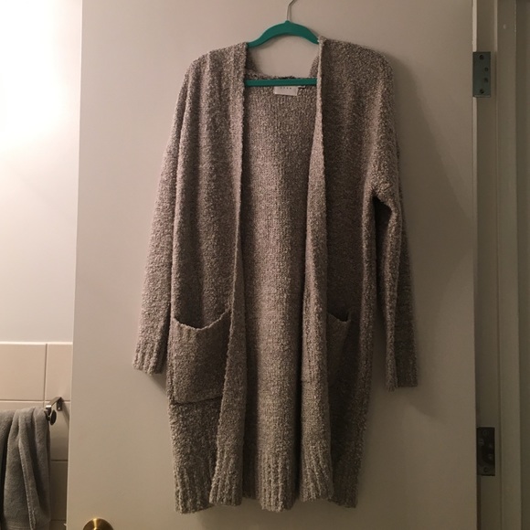 Long Fuzzy Cardigan - Picture 1 of 1