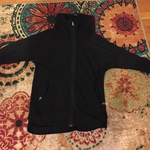 Lululemon cowl neck zip up jacket