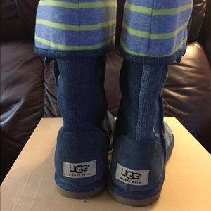 Authentic Ugg Lo Pro Denim Boots