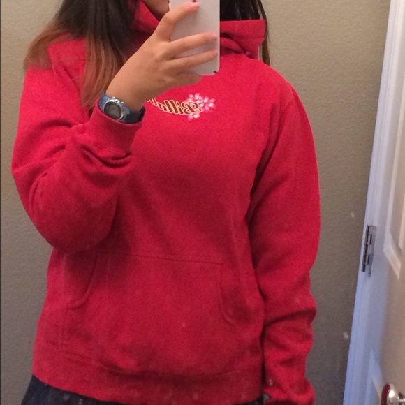 Red sweatshirt