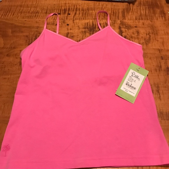 Lilly Pulitzer tank top with shelf bra