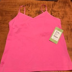 Lilly Pulitzer tank top with shelf bra