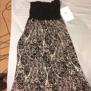 Printed bathing suit cover up