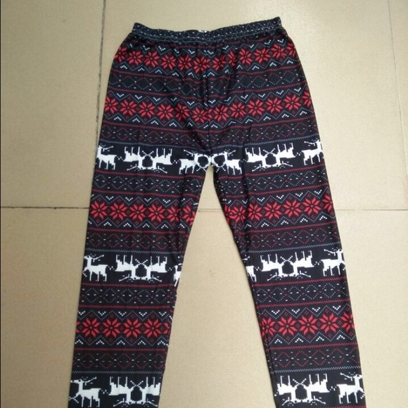 Ⓜ️🎁SOLD OUT!! Rudolf Leggings - Picture 2 of 2