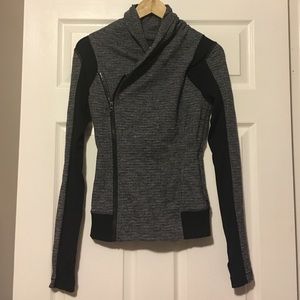 Lululemon asymmetrical zip-up