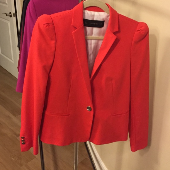 Coral blazer size M