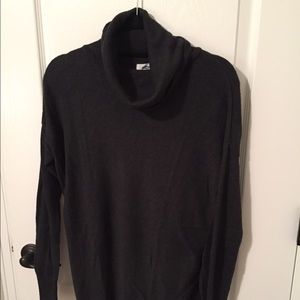 Charcoal Turtleneck Sweater - Old Navy
