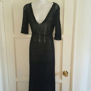 Lacey and light sweater dress