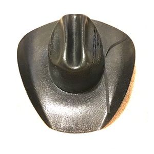 AUTHENTIC!! Black Justin cowboy hat