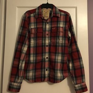 Hollister Red Flannel