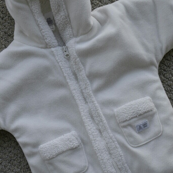 Baby Gap Convertible Fleece Bear Bundler - Picture 2 of 3