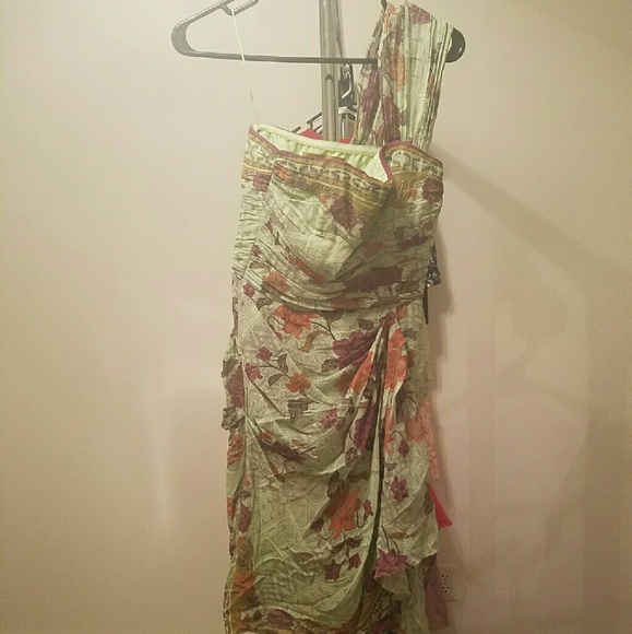 Nicole Miller one shoulder dress