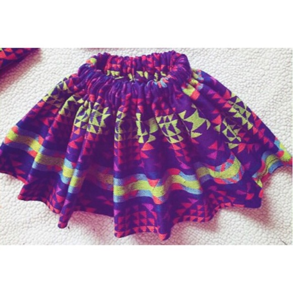 Handmade Aztec Skirt By Me! - Picture 1 of 3