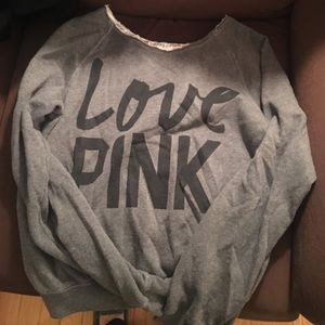 Victoria's Secret pink crew