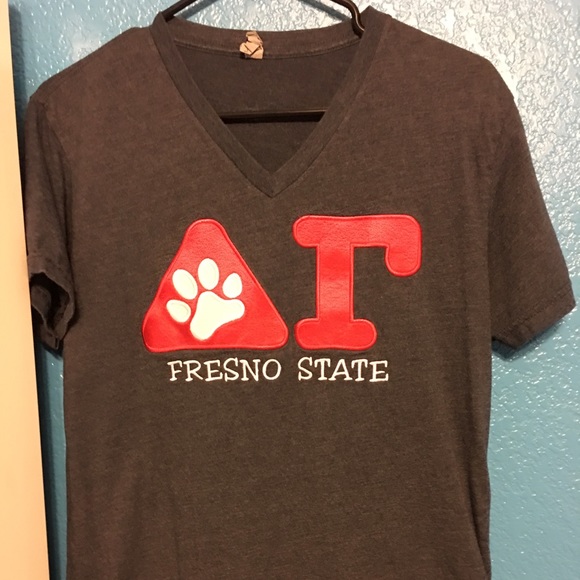 STICHED Delta Gamma V-Neck