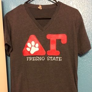 STICHED Delta Gamma V-Neck