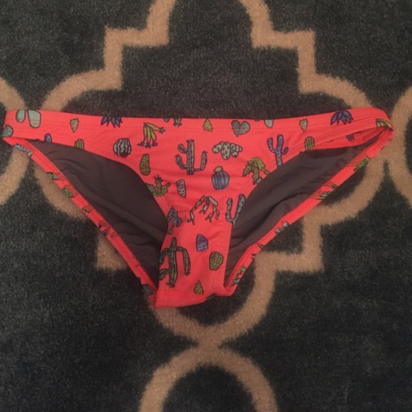 Jolyn Swim 'Bali' Bottoms in RARE Cactus print
