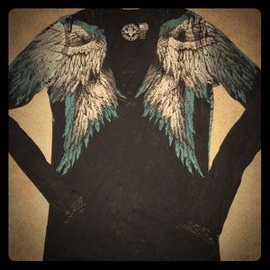 Affliction women's top