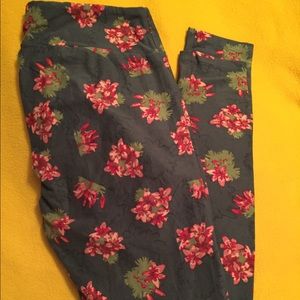 Floral TC LulaRoe leggings