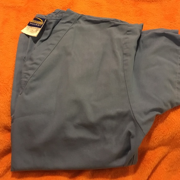 Size Small Light Blue Scrub top shirt