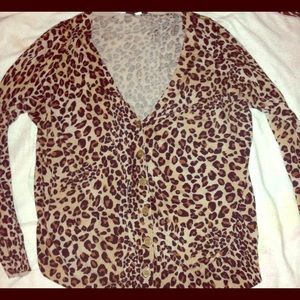 Leopard Cardigan