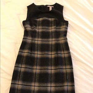 Banana Republic plaid sheath dress
