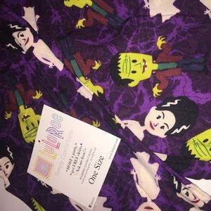 Lularoe OS halloween leggings