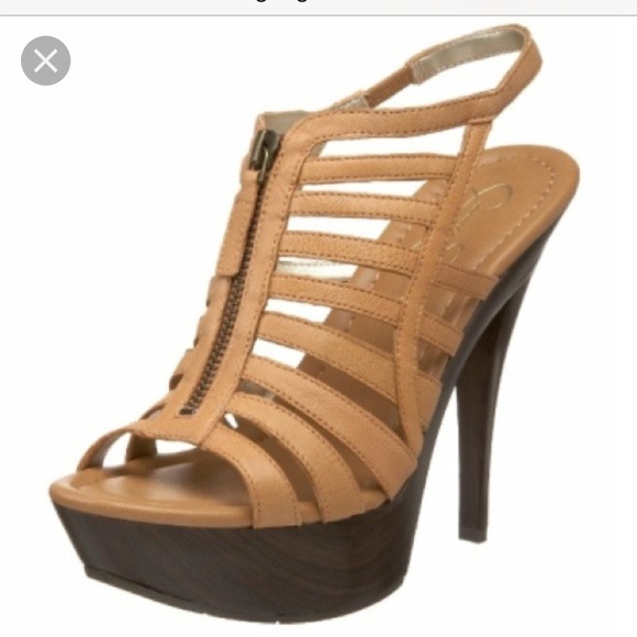 Jessica Simpson Shoes - Jessica Simpson Leather Platform